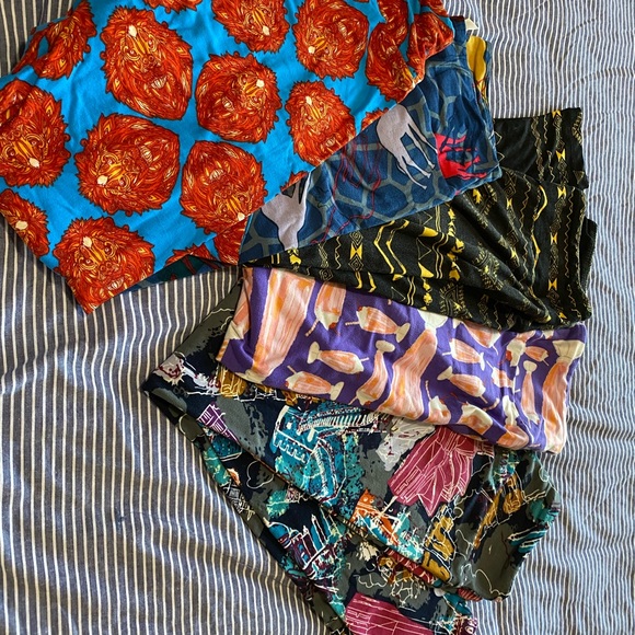 {LulaRoe} 5 pair OS bundle EUC - Picture 2 of 12